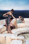 Alma-Tadema, Sir Lawrence Silver Favourites (mk23) oil on canvas